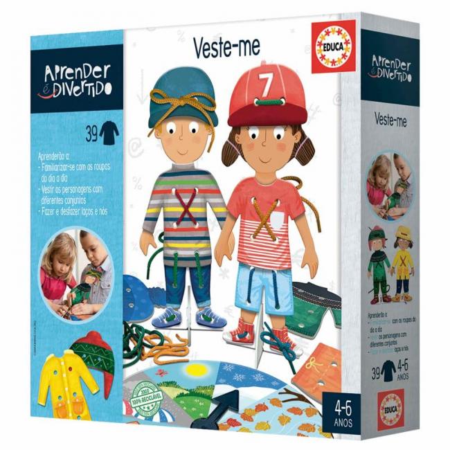 Aprender é divertido, Veste-me Educa