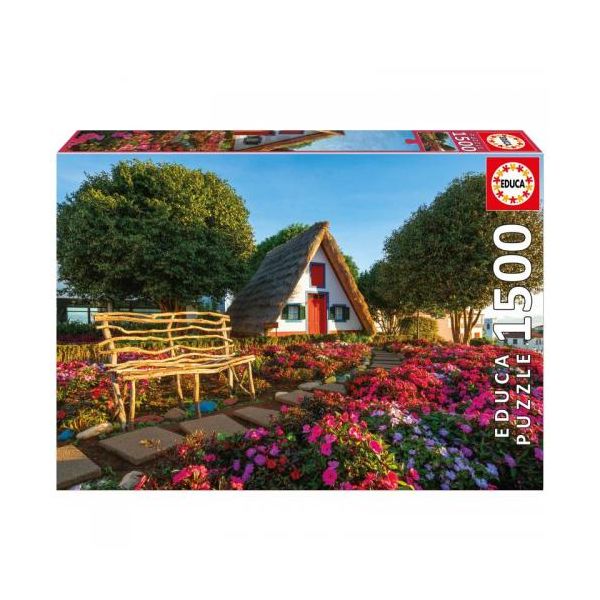 Educa Puzzle 1500 Peças Santana, Madeira - 19938