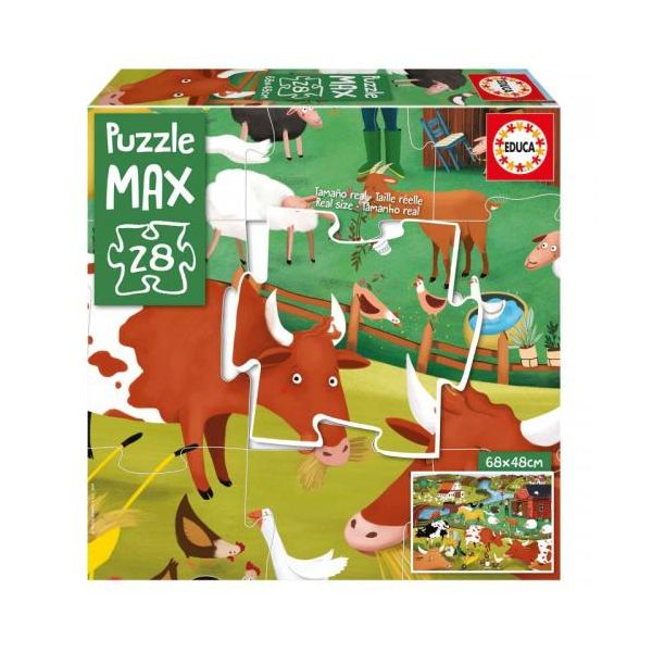 Educa Puzzle 28 Peças Max: A Quinta - 19955