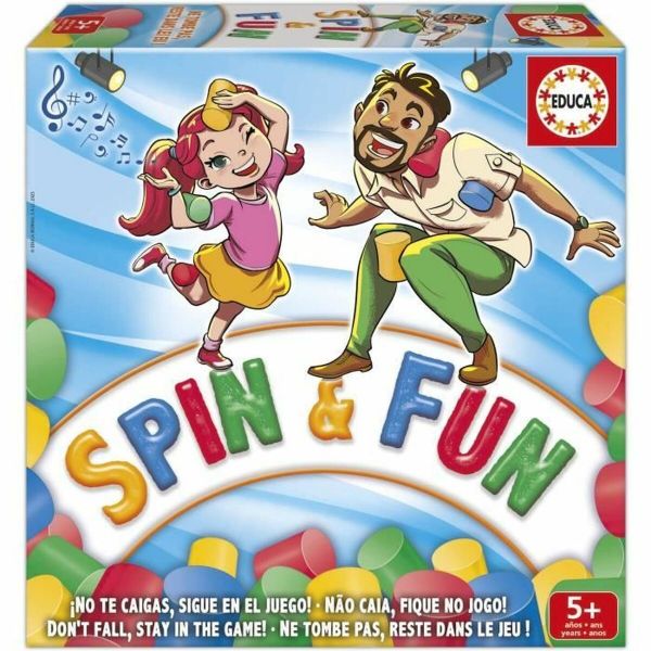 Educa Jogo de Tabuleiro Spin & Fun