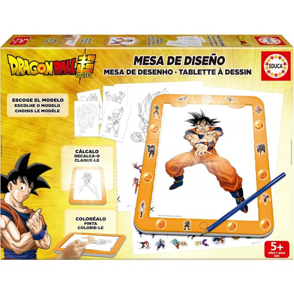 Educa Mesa de Desenho Dragon Ball