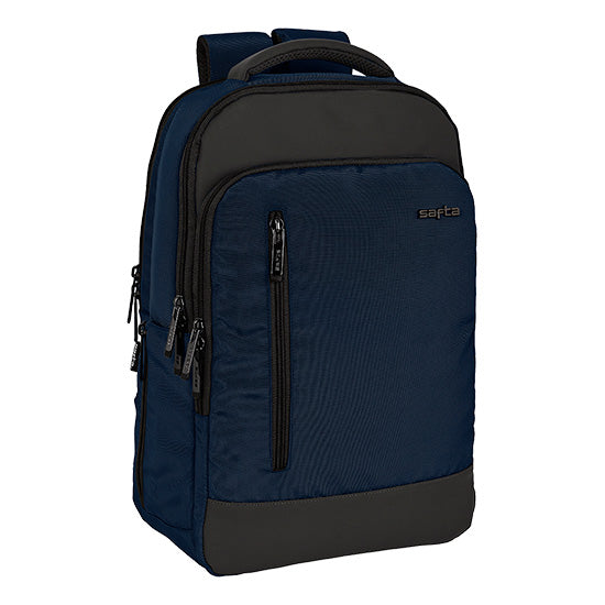 Mochila Safta Business 15.6" USB Azul Escuro