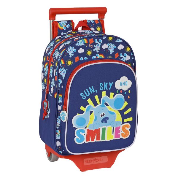 Safta Mochila com Rodas Blue's Clues 185 705 26x34x11cm Multicolor