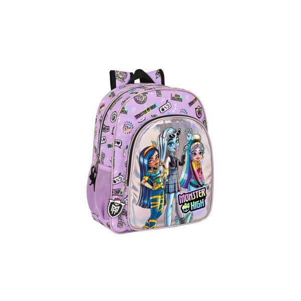Safta Mochila Best Boos Monster High adaptável 38cm