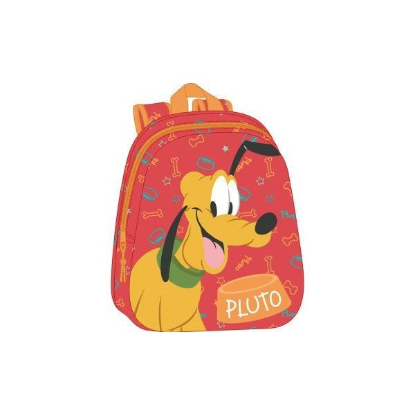 Safta Mochila Pluto 27 cm Laranja