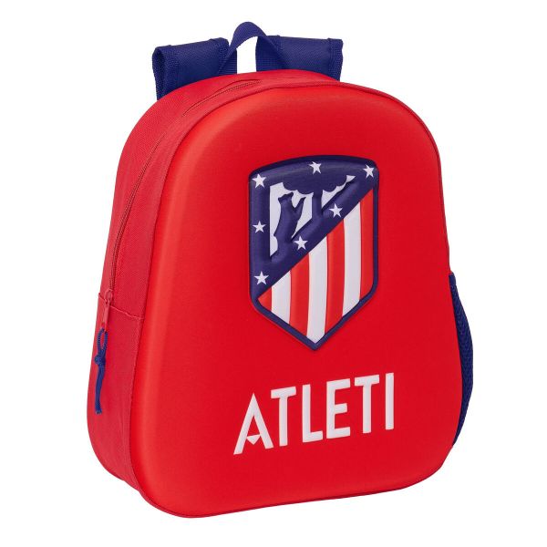 Safta Mochila Atlético Madrid 33cm Vermelho