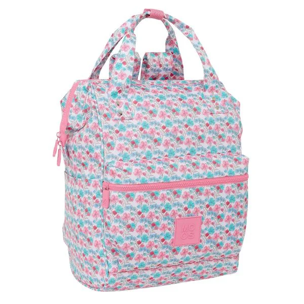 Moos Mochila Flores 32x43x14cm 20.52L Multicolor