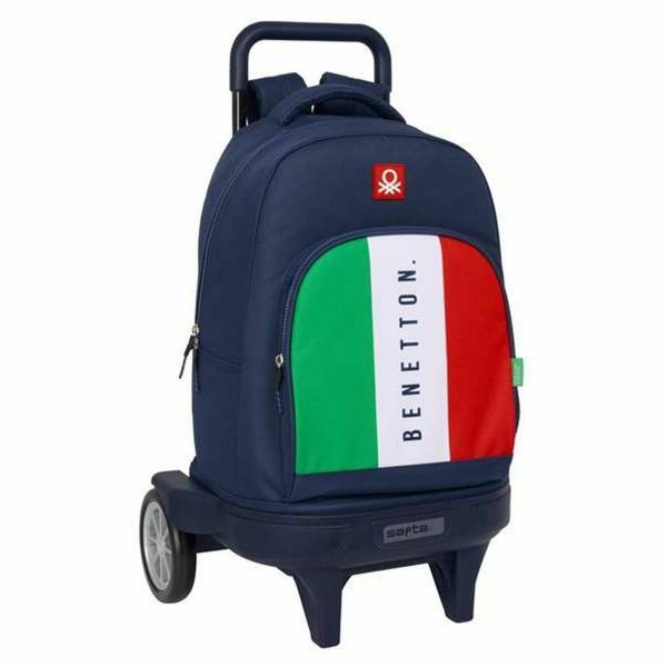 Benetton Mochila Compact Evolutive 33 x 45 x 22 cm Multicolor