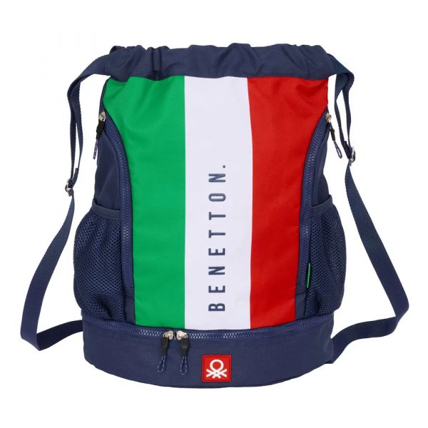 Benetton Mochila Gym Flag 27x33x10 cm / 21.93L Multicolor