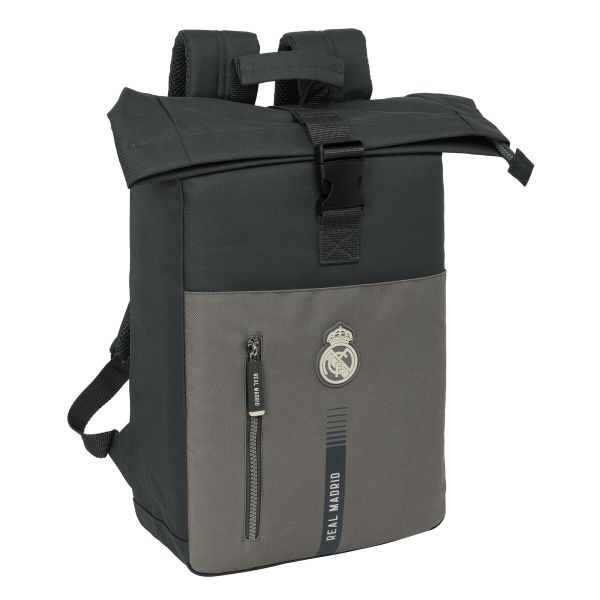 Safta Mochila Escolar Real Madrid C.F. 28 x 42 x 13 cm Cinzento