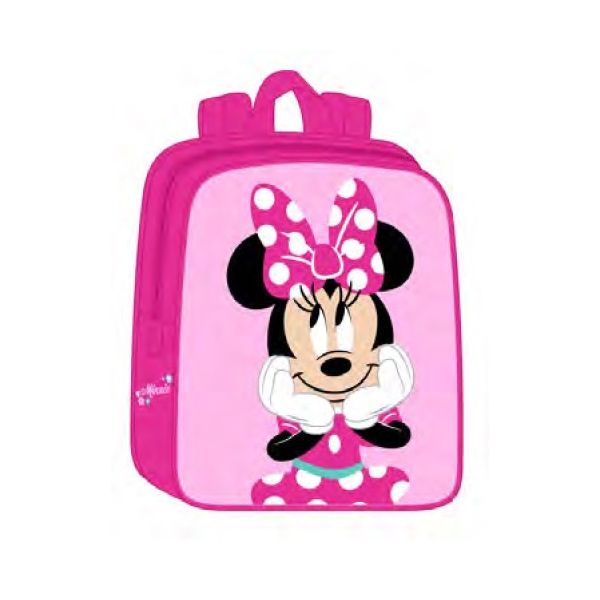 Safta Mochila Pré-escolar 27cm Pink Minnie