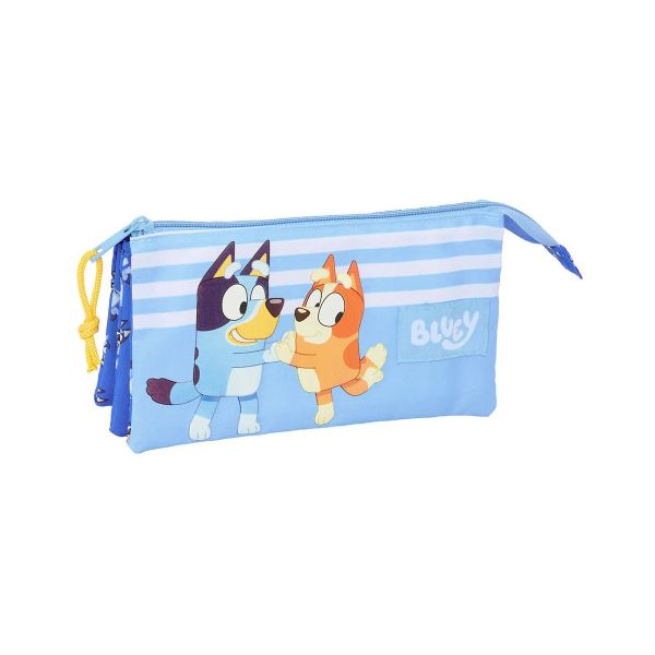 Safta Estojo Triplo Let`s Bluey