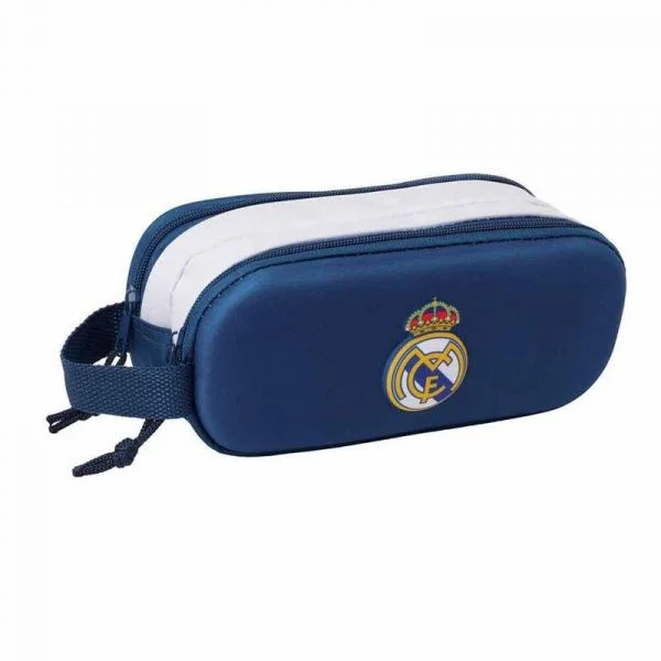 Safta Estojo Real Madrid Duplo Preto