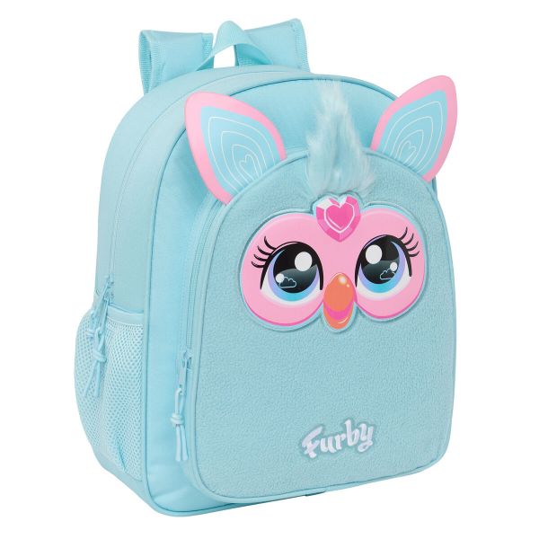 Safta Mochila Furby 15L Azul Celeste