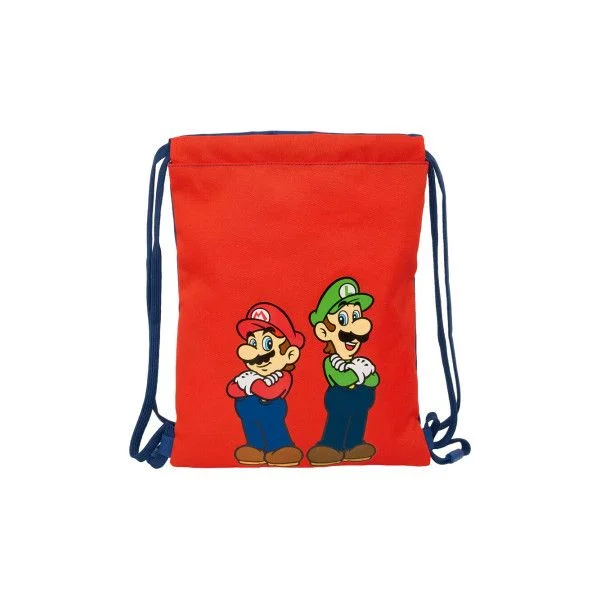 Safta Mochila Saco Mamma Mia Super Mario Bros 34cm