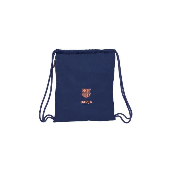 F.C. Barcelona Mochila Saco com Cordas 35 x 40 x 1 cm Azul Marinho