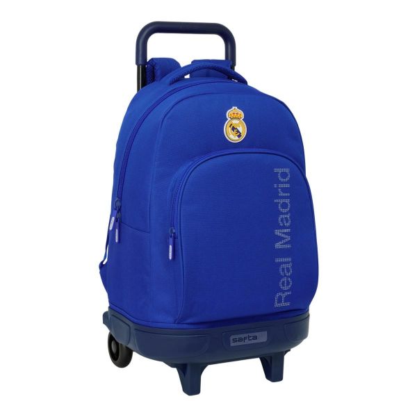 Safta Mochila Compact Extraível Real Madrid 33x45x22 cm / 33L Azul e Multicolor