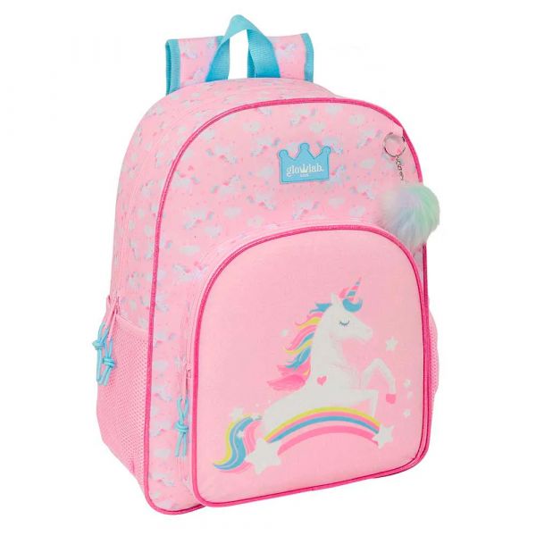Safta Mochila Glowlab Kids 42x33x14cm Multicolor