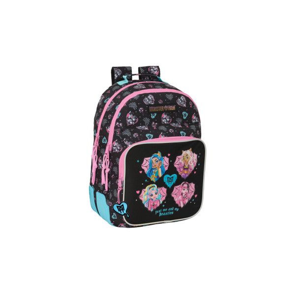 Safta Mochila Monster High 42cm 20L Multicolor