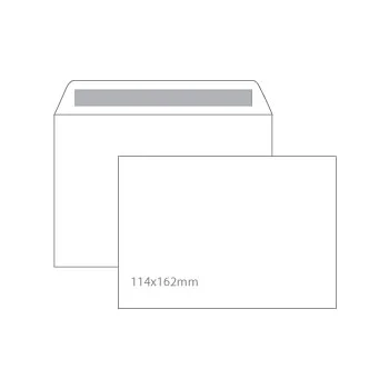 Envelopes 114x162mm C6 Branco 090gr Autodex 500un