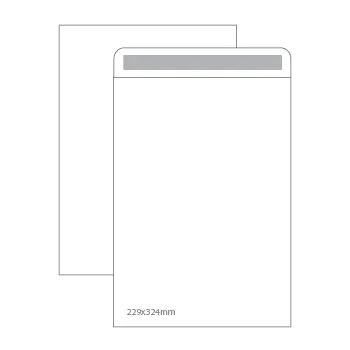 Envelopes Saco 229x324mm C4 Branco 100g Autodex 50un