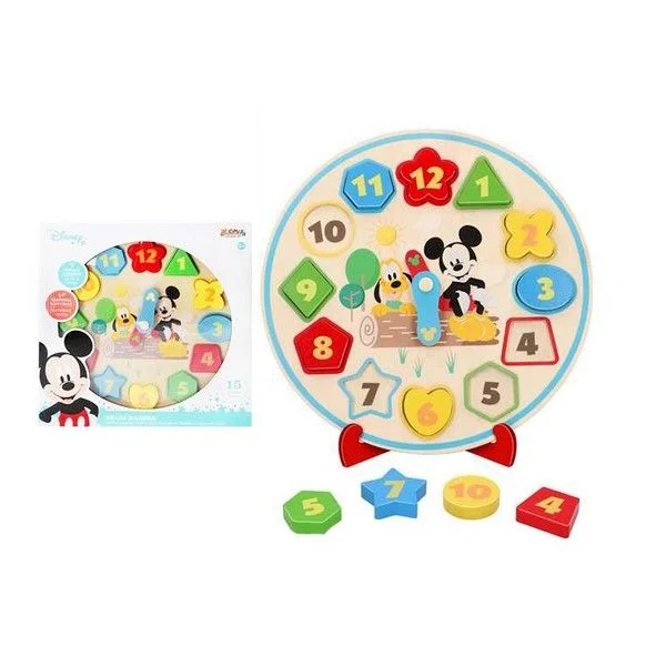 Disney Relógio para bebês Mickey 30 cm