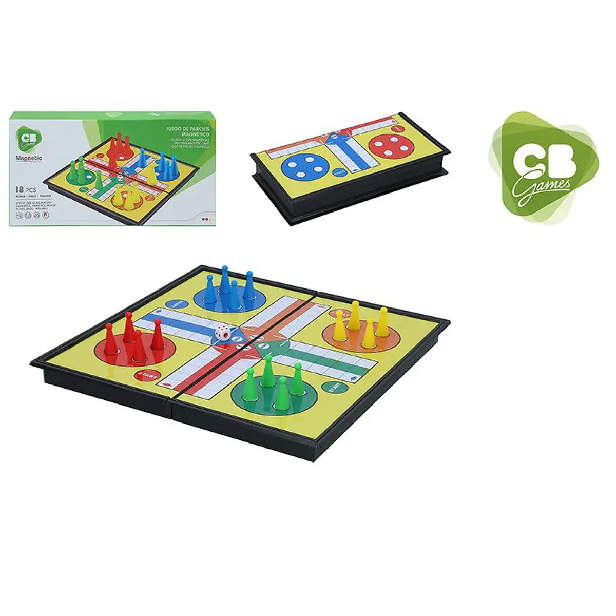 Jogo do Ludo Magnético