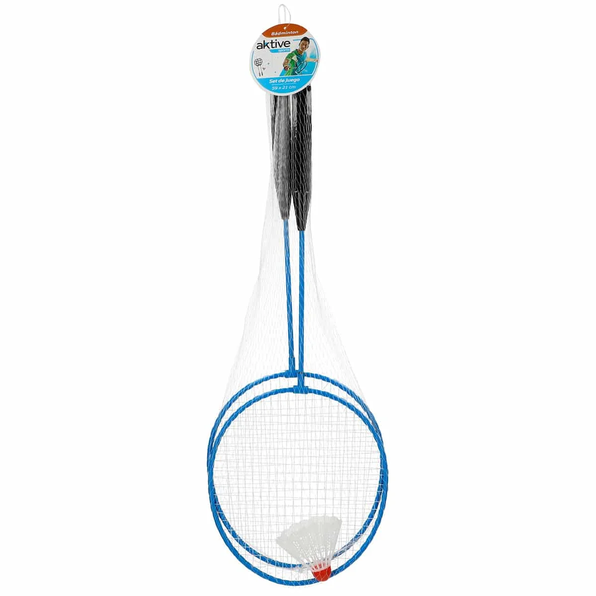 Conjunto de Raquetes de Badminton Aktive