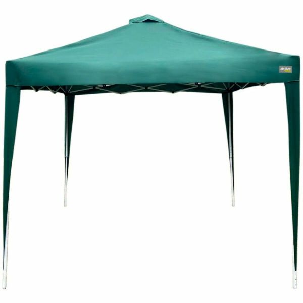 Aktive Gazebo Dobrável Regulável em Altura Max-Air Verde 300x300x240-250cm