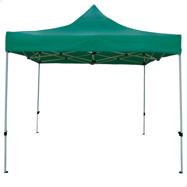 Aktive Gazebo Dobrável Max-Air 300x300x220/320 cm Verde