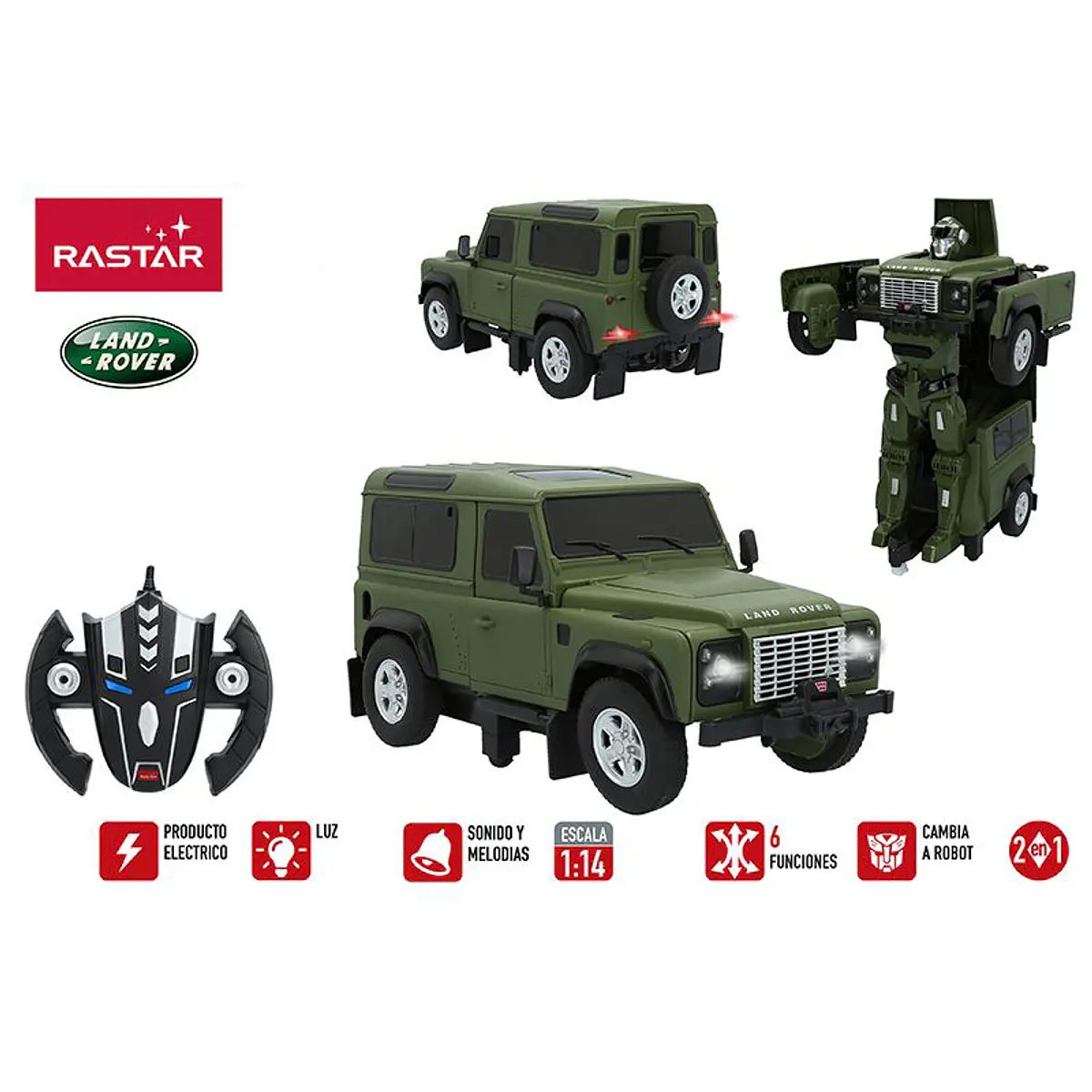 Rastar - Land Rover Transformável
