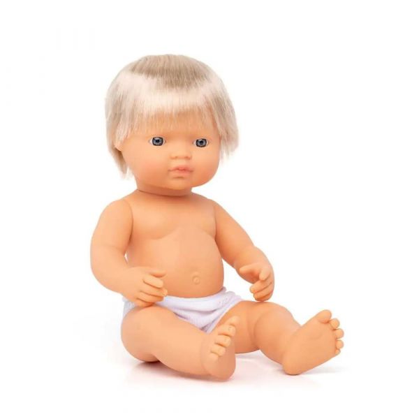 Miniland Caucasic 38 cm Baby Colorido