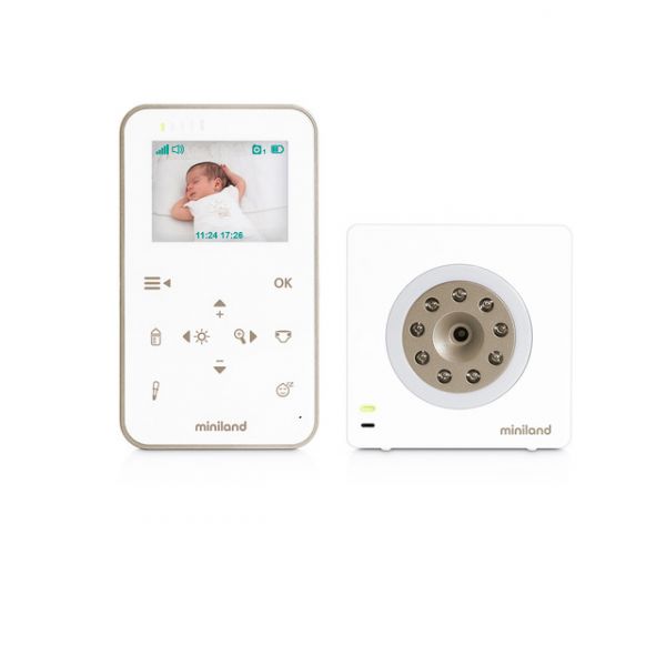Miniland Baby Intercomunicador Video Digimonitor 2.4 Gold - 89235