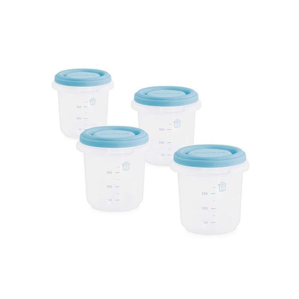 4 Recipientes Herméticos Miniland Ocean 250ml