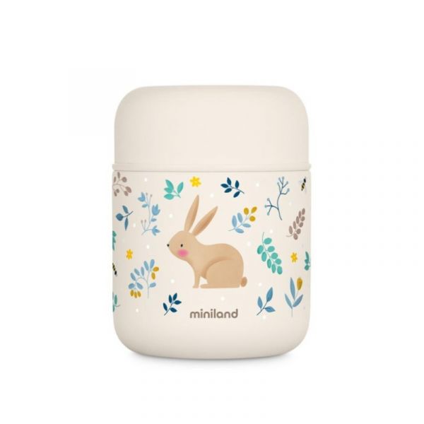 Miniland Termo De Sólidos 280ml Dreamland Rabbit Bege