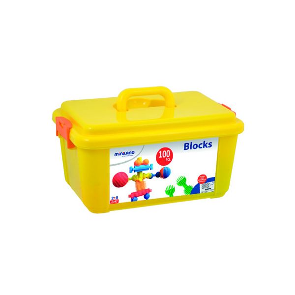 Miniland Interstar Blocks 100 Peças - OFF068552CE