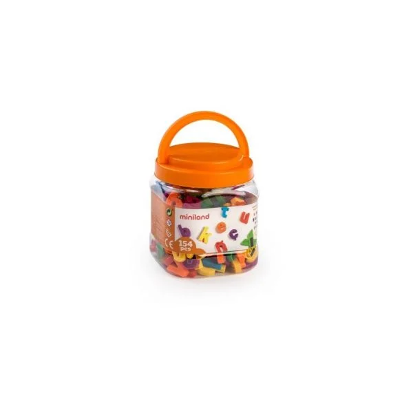 Miniland Letras Magneticas 154PCS