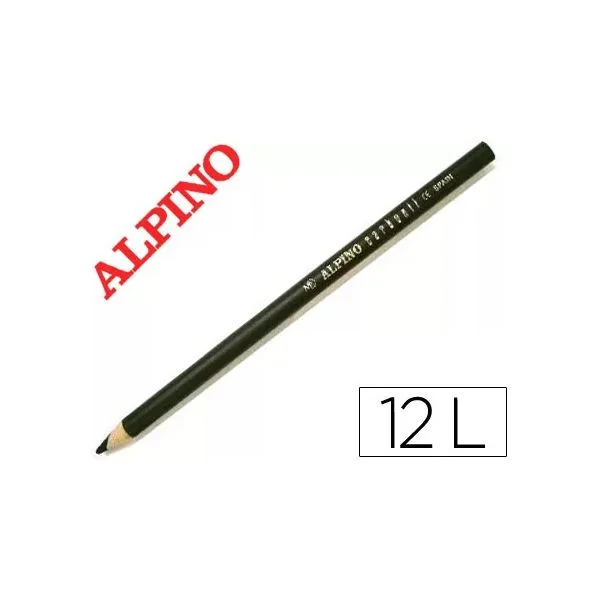 Alpino 12 un. Lápis Carbonil - 04380