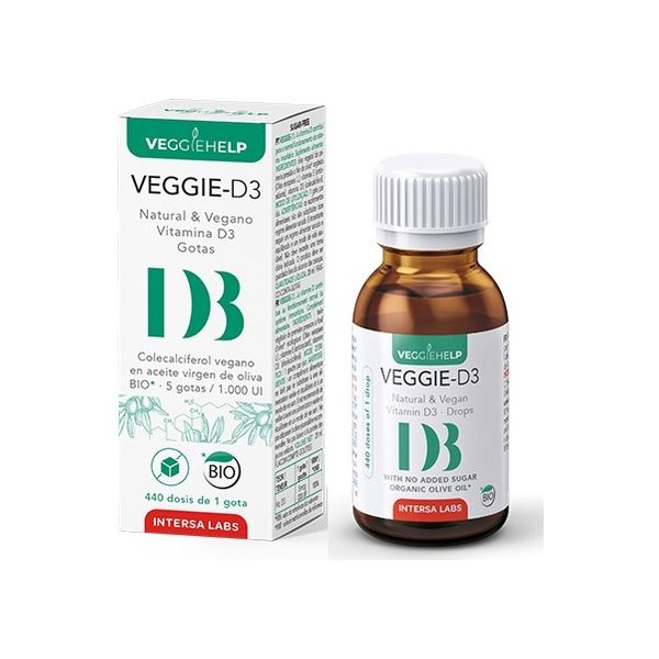 Intersa Vegetal-D3 Vitamina D3 20 ml