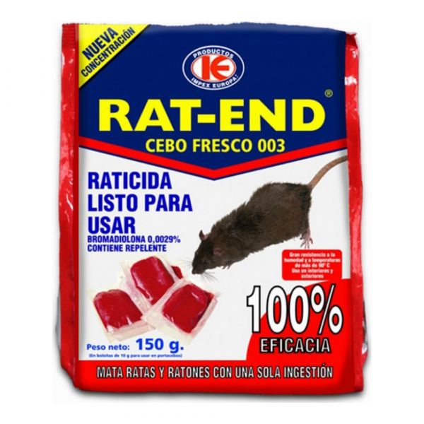 Rat End Rodenticida 150 G - S4603256