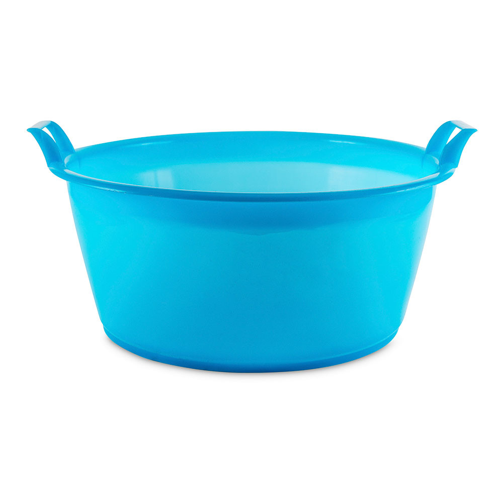Bacia redonda 40l/55cm azul 6415 ø55x26,5cm barbosa - universal
