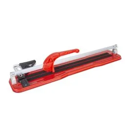 Cortador de cerâmica BASIC-60 com Topo lateral e Esquadro 45º Rubi