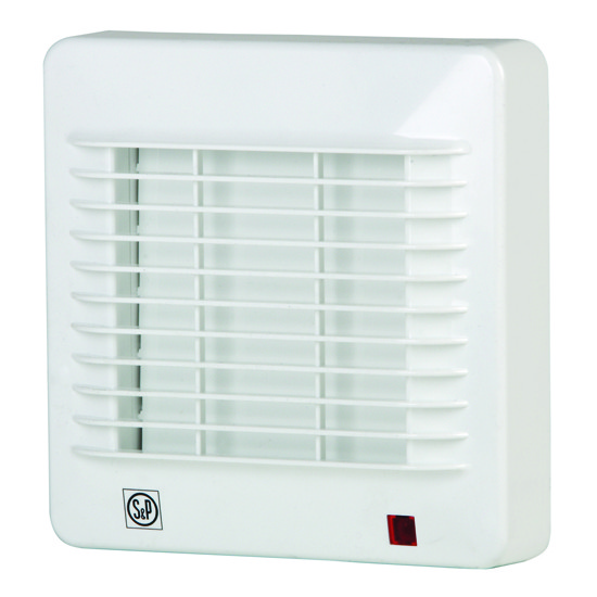 Extrator Banho S&P EDM 100 M | 95 m³/h, 40dB, 230V