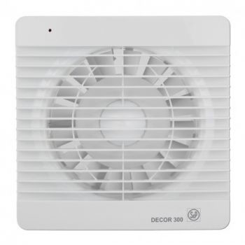 Extrator S&P DECOR300C | 280m³/h, 47dB, IPX4