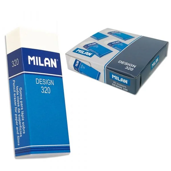 Milan 20 un. Borrachas Design 320 - CPM320