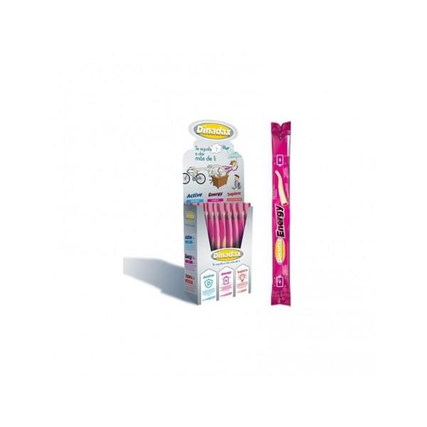 Pharmadiet Expositor de Morango Energético Dinadax 60 Barras