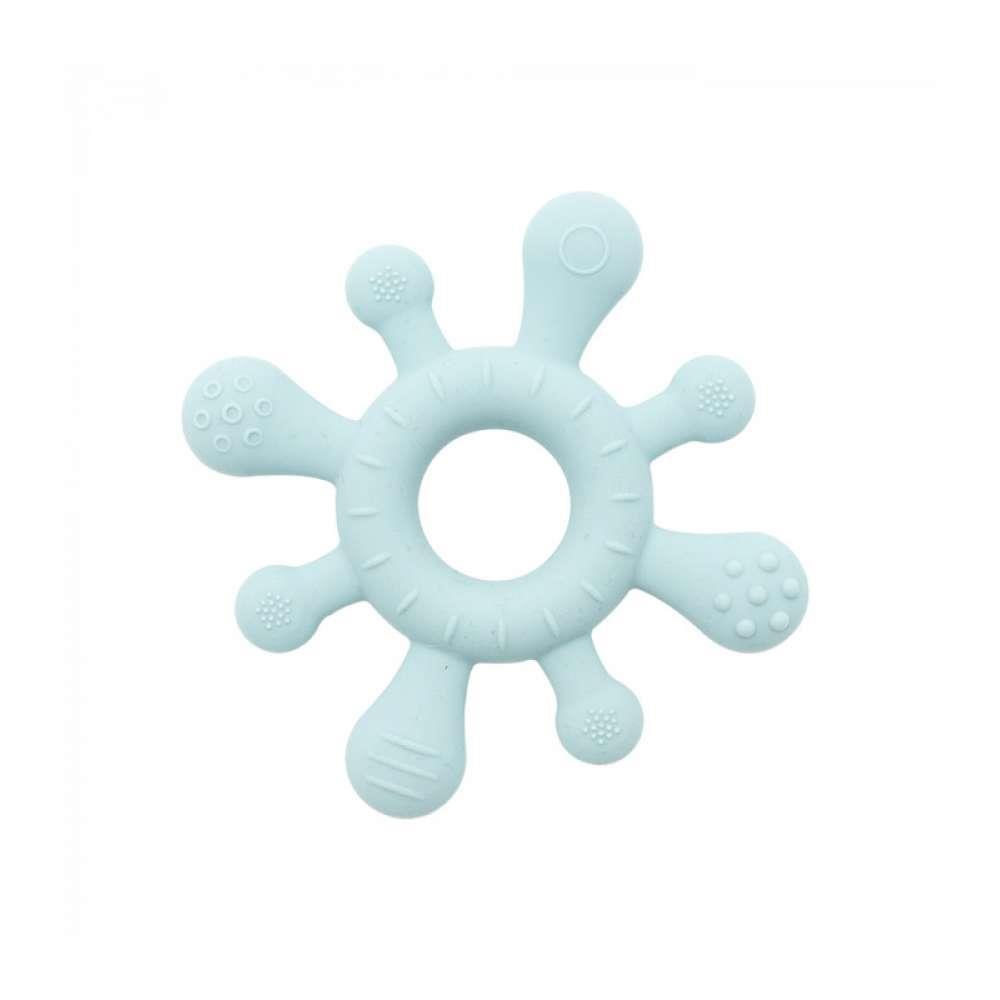 Mordedor Sensorial em Silicone Olmitos Azul