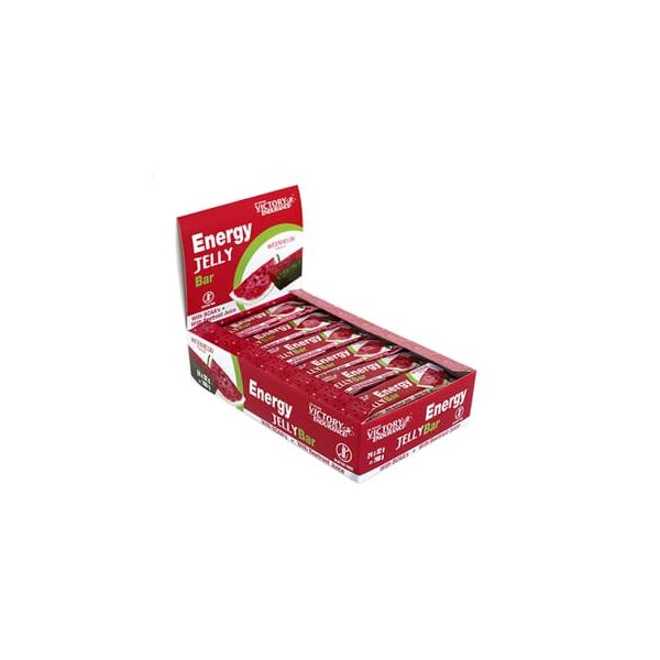 Victory Endurance Energy Jelly Bar 24 Barras de 32g Cereja