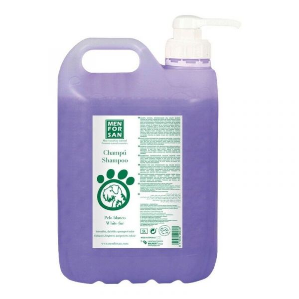 Menforsan Shampoo Cão Cabelos Brancos Fruta (5 L)