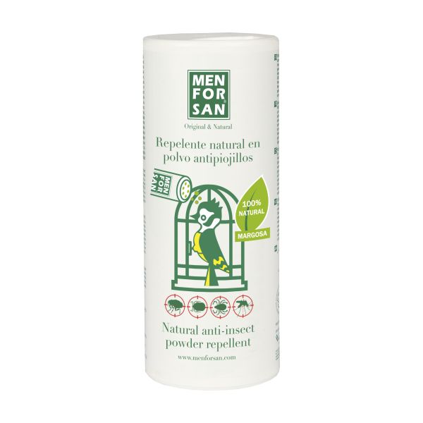 Menforsan Repelente Natural Contra Insetos em Pó Pássaros